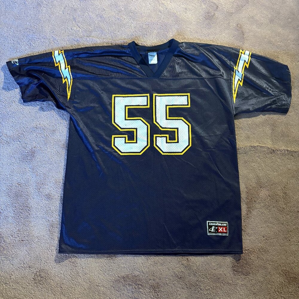 Vintage 90s Logo Athletic Junior Seau Jersey